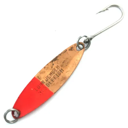 Luhr Jensen Needlefish 1 Cucharilla, Copper / Red, 2g, Martillado, #5463