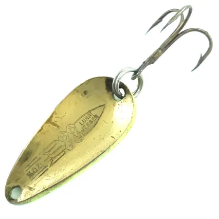 Luhr Jensen Cucharilla, Amarillo / Rojo / Oro, 5g, Acabado UV, #5465