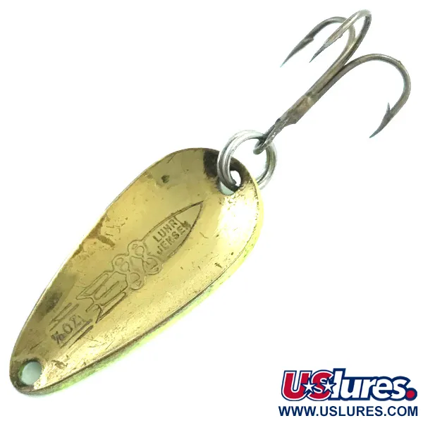 Luhr Jensen Cucharilla, Amarillo / Rojo / Oro, 5g, Acabado UV, #5465