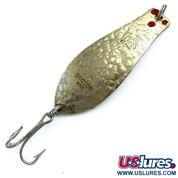 Prescott Spinner Little Doctor 255 Crystal Cucharilla, Oro, 7g, #5470