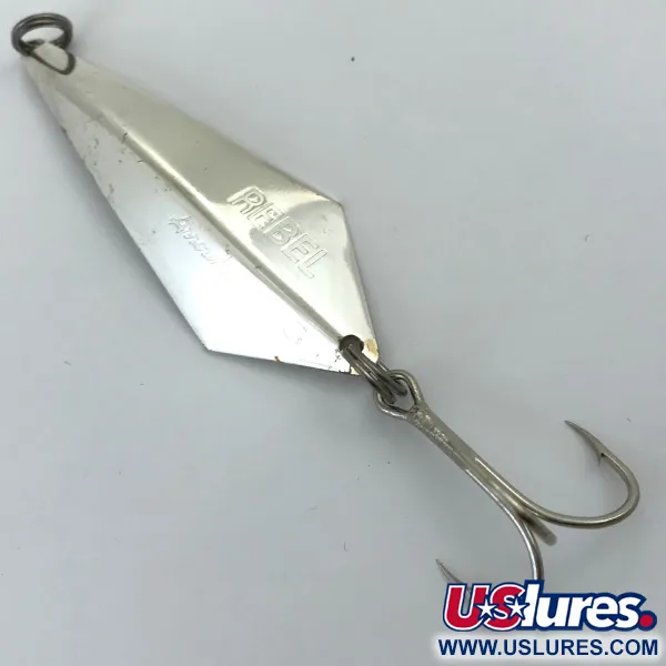 Rebel ArrowHead Cucharilla, Plata, 17g, Facetada, #5480