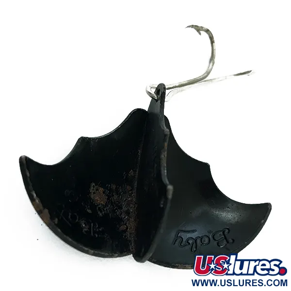 Prescott Spinner Baby Bat, Black, 14g, Cucharilla Vintage, #5495