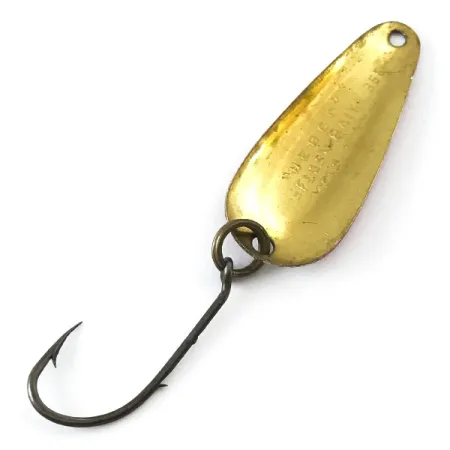 Nebco FlashBait 366 Cucharilla, Rojo/Blanco/Oro, 1,9g, Ultraligera, #5511