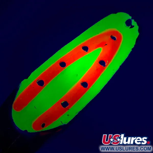 Lake Products Charger №3 UV Cucharilla, Amarillo/Rojo, 12.5g, UV, #5513