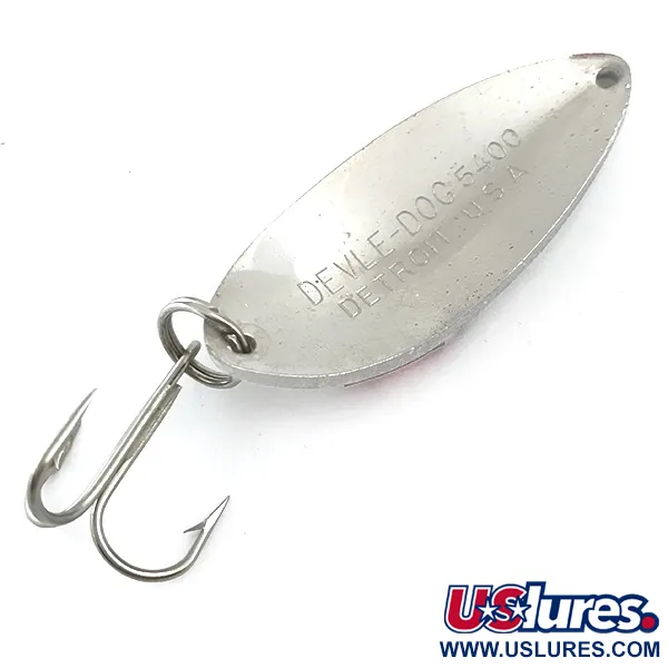 Eppinger Dardevle Devle Dog 5400 UV Cucharilla, Perla, 18g, UV, #5535