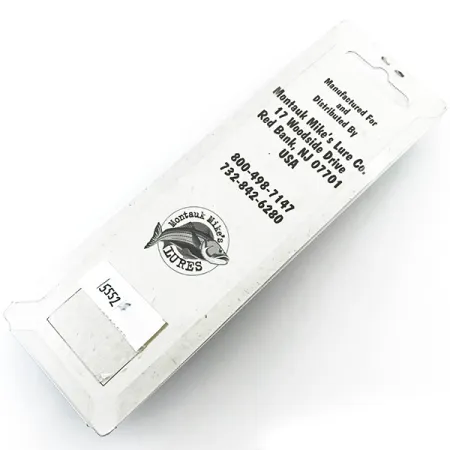 Montauk Mike's Gokai Señuelo Híbrido, Azul/Rojo, 14g, UV, #5552