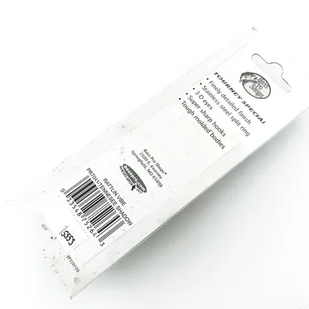 Bass Pro Shops Lipless Crankbait, Azul Claro / Rojo, 14g, Patrón Panal, #5553