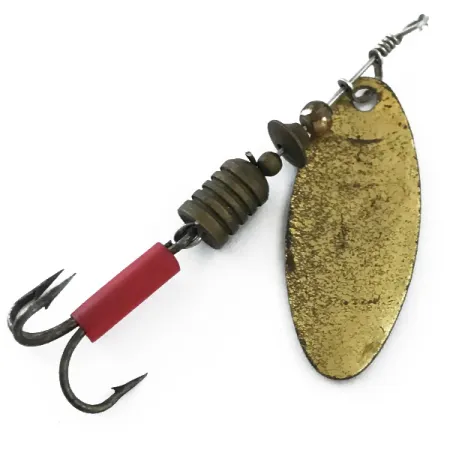 Luhr Jensen Tiger Tail 4 Cucharilla, Latón, 4,5g, Escamas Grabadas, #5560