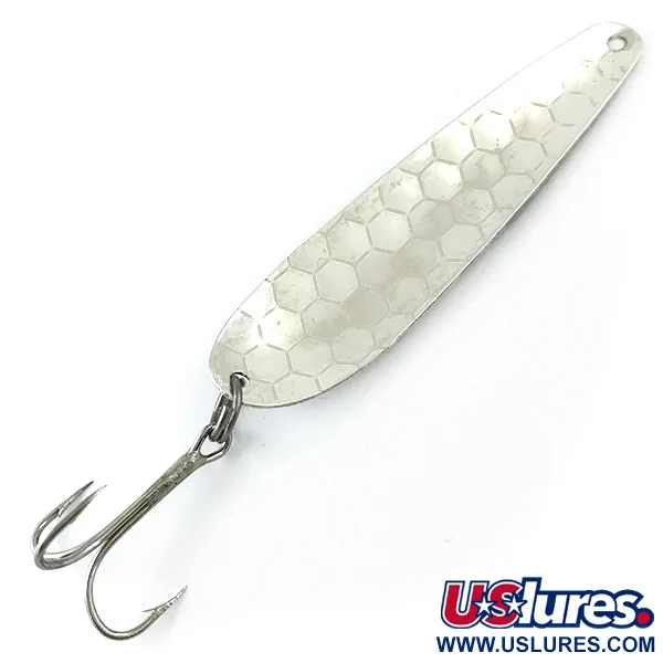 Northern King 28 UV Cucharilla, Plata/Amarillo/Verde UV, 14g, #5568