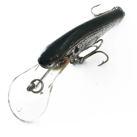 Bagley Small Fry Shad Crankbait, Plateado, 9g, Escamado, #5569