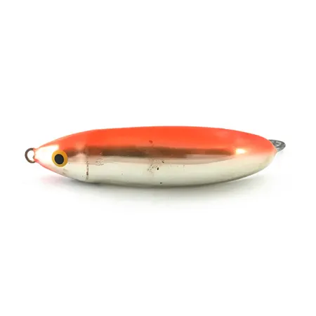 Rapala Minnow Spoon UV Antienganche, Silver/Orange UV, 15g, #5590