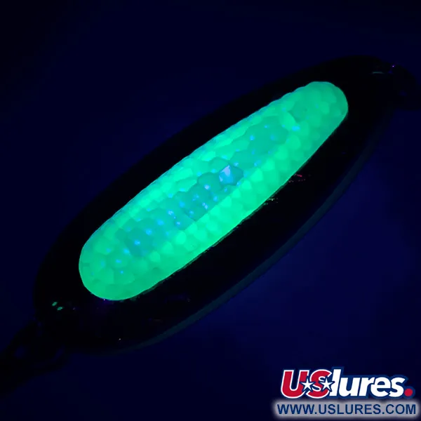 Blue Fox Rattlin Pixee UV Cucharilla, Golden Herring/Green UV, 7g, #5593