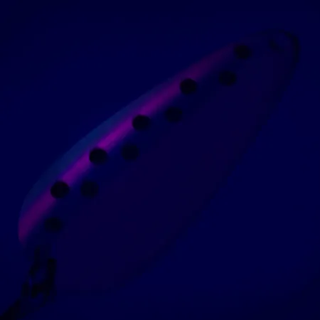 Blue Fox Strobe Aqua Cucharilla, Trout / Nickel, 10g, Vintage, #5598