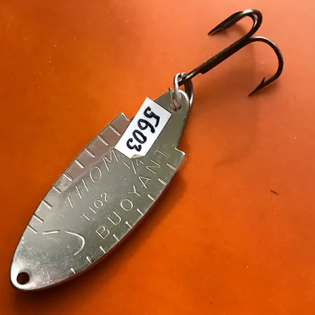 Thomas Buoyant Cucharilla, Trucha Arcoíris/Níquel, 7g, Latón, #5603