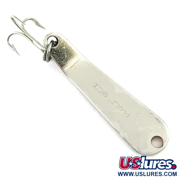 Cucharilla Luhr Jensen Hus-lure, Nickel/Orange UV Glow, 4g, #5610