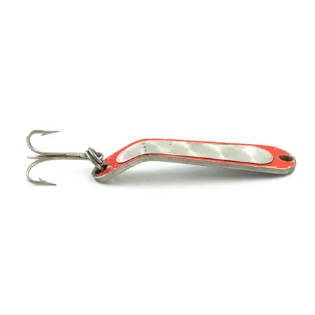 Cucharilla Luhr Jensen Hus-lure, Nickel/Orange UV Glow, 4g, #5610
