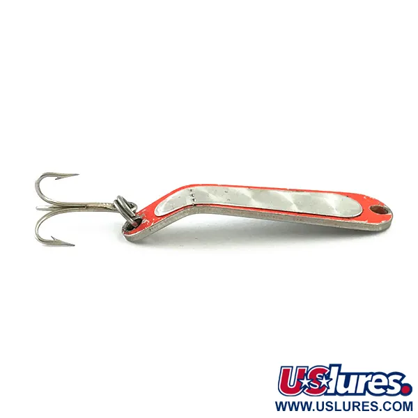 Cucharilla Luhr Jensen Hus-lure, Nickel/Orange UV Glow, 4g, #5610