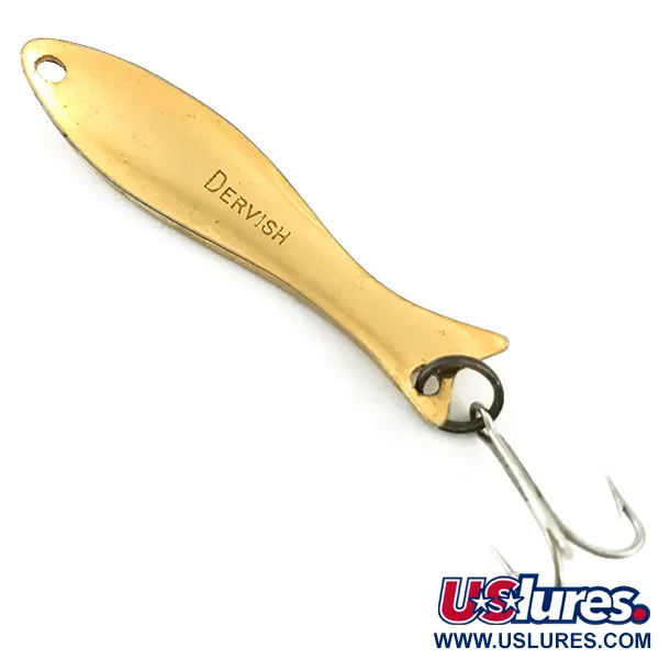 Acme Dervish Cucharilla, Oro, 6g, Vintage, #5631