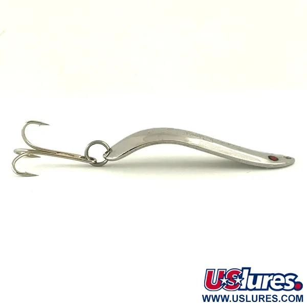 Thomas EEL Cuchara, Níquel / Rojo, 10g, Vintage, #5657