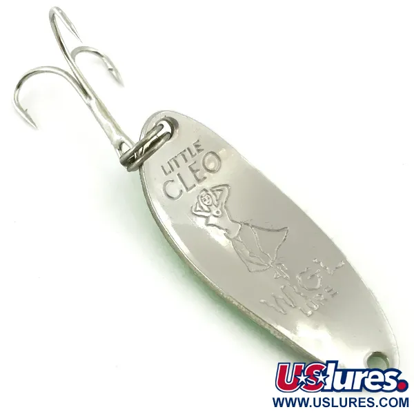 Seneca Little Cleo (Hula Girl) Cucharilla, Verde/Rojo/Níquel, 10g, #5661