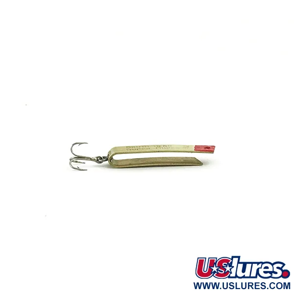 South Bend Super-Duper 502, Dorado / Rojo, 2.5g, Cucharilla #5663