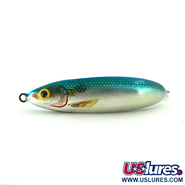 Rapala Weedless Minnow Spoon Cucharilla, Azul Metalizado, 10g, #5665