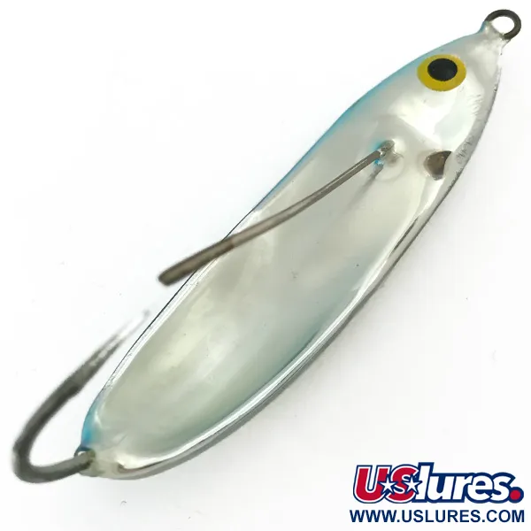 Rapala Weedless Minnow Spoon Cucharilla, Azul Metalizado, 10g, #5665