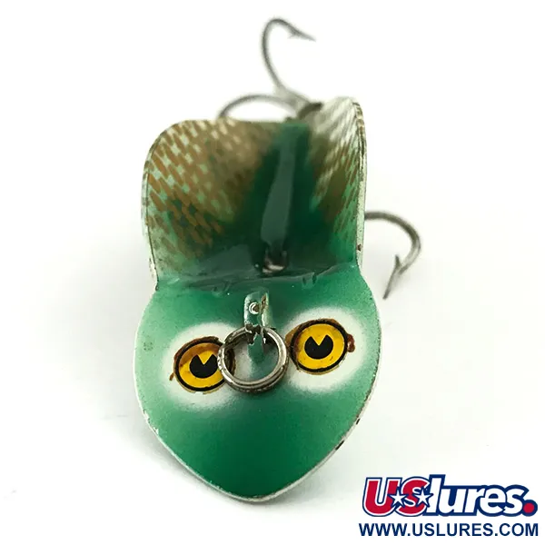 Señuelo Buck Perry Spoonplug, Verde/Blanco/Oro/Rojo, 7g, Estructura, #5670