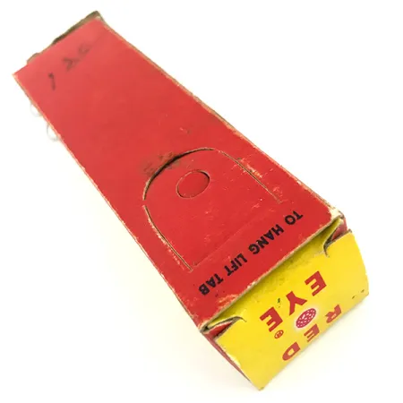 Hofschneider Red Eye Cucharilla, Níquel / Rojo, 6.5g, Ojos Cristal, #5683