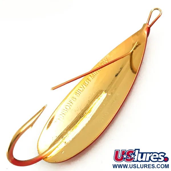 Johnson Silver Minnow Cucharilla, Golden Fish / Rojo, 12g, #5687