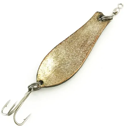 Prescott Spinner Little Doctor 255 Cucharilla, Golden/Green Glitter, 7g, #5689