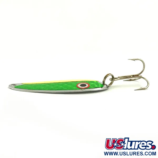 Pro King Pro Spoon Cucharilla, Amarillo/Verde/Níquel, 8,5g, Glow, #5690