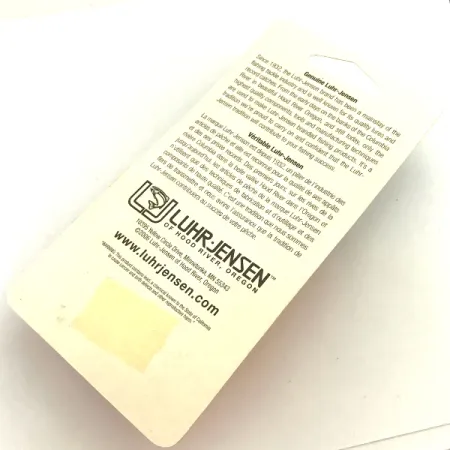 Cucharilla Luhr Jensen Loco 3, Níquel / Holograma, 17g, Martilleada, #5693