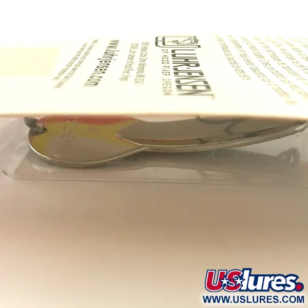 Cucharilla Luhr Jensen Loco 3, Níquel / Holograma, 17g, Martilleada, #5693