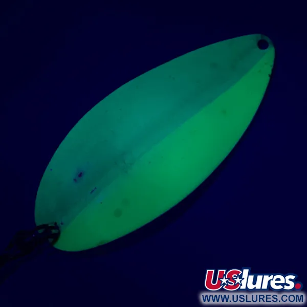 Cucharilla TODDCO Main liner Glow UV, Blanco/Amarillo/Níquel, 21g, UV, #5698