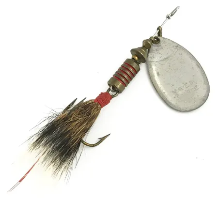 Mepps Aglia 3 Cucharilla, Plata, 7,3g, Pelo de ardilla, #5702