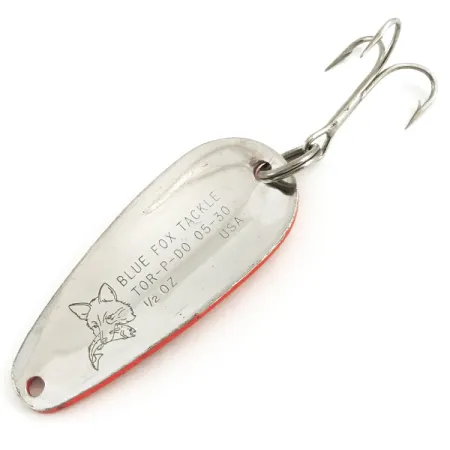 Blue Fox Tor-P-Do UV Cucharilla, Rosa/Negro/Níquel, 14g, #5707