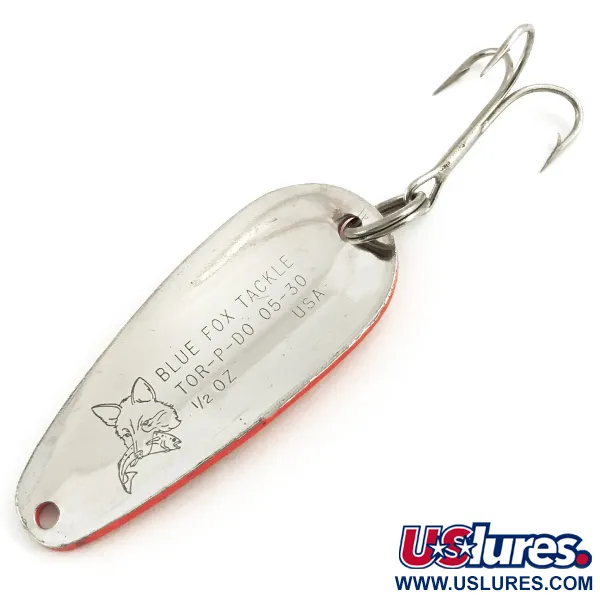 Blue Fox Tor-P-Do UV Cucharilla, Rosa/Negro/Níquel, 14g, #5707