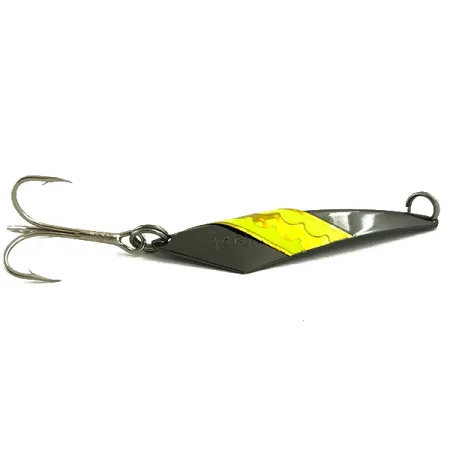 Rebel Arrowhead UV Cucharilla, Negro / Amarillo, 17g, Efecto UV, #5709