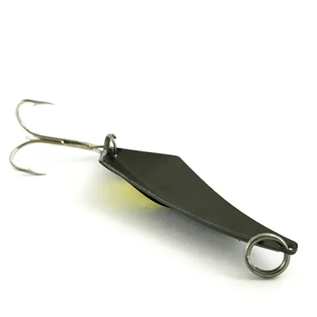 Rebel Arrowhead UV Cucharilla, Negro / Amarillo, 17g, Efecto UV, #5709