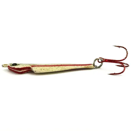 Hildebrandt Slab Master Red tail Jig, Oro/Rojo, 9g, UV, #5712