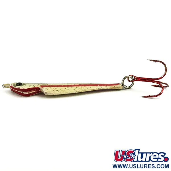 Hildebrandt Slab Master Red tail Jig, Oro/Rojo, 9g, UV, #5712