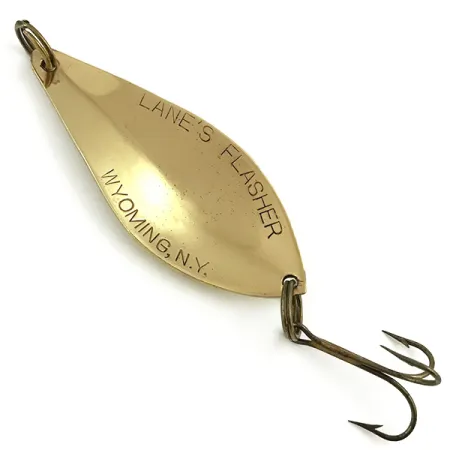 Lanes Tackle & Bait Lane's Flasher Cucharilla, Oro, 14g, Vintage, #5716