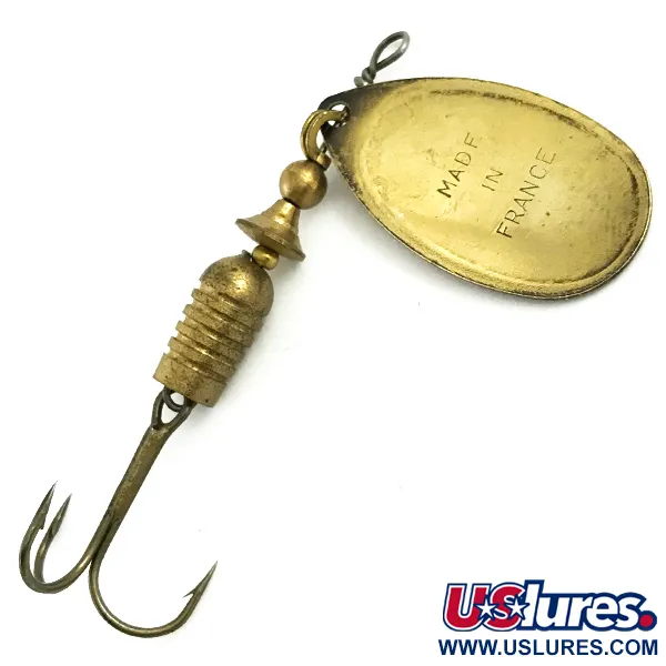 Mepps Aglia 3 Cucharilla, Oro, 7g, Vintage 1950s, #5733