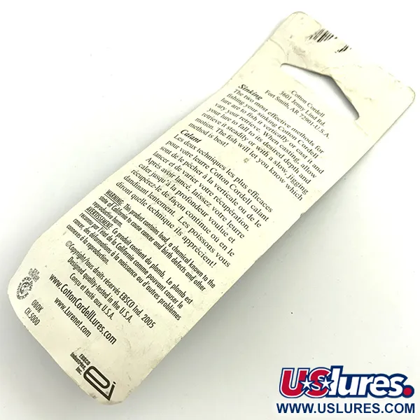 Cotton Cordell CC Spoon Jig, Níquel Martilleado, 14g, #5740