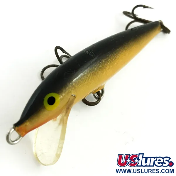 Rapala Original Floater Señuelo, Gold, 4g, Madera de Balsa, #5742