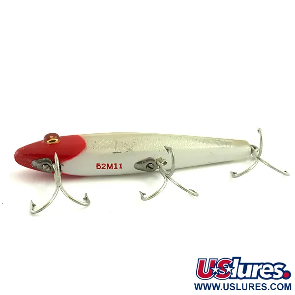 L&S Bait Company MirrOlure Bass-master Walker, Rojo/Plata, 14g, #5744