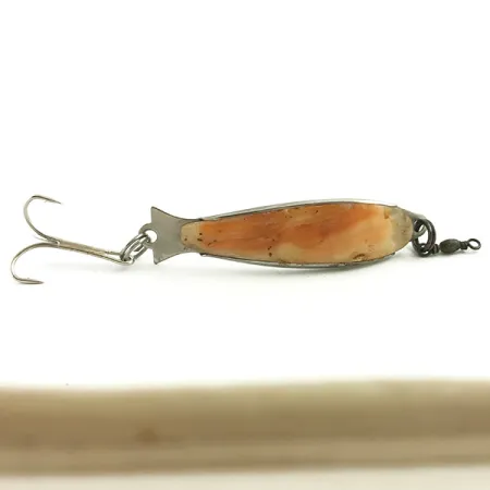 Salm The Killer Red Abalone Pearl Minnow Cucharilla, Plata, 8g, #5750