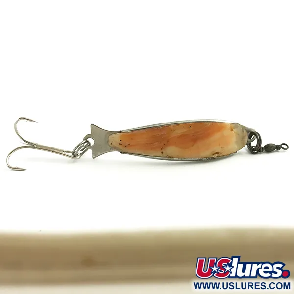 Salm The Killer Red Abalone Pearl Minnow Cucharilla, Plata, 8g, #5750