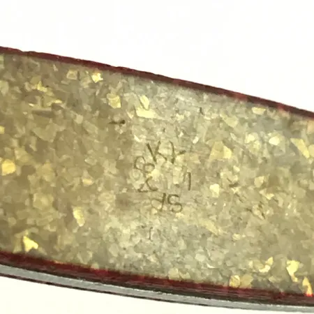 Sparky Jr. Spoon Sparkling Minnow Cucharilla, Oro/Rojo, 14g, #5751